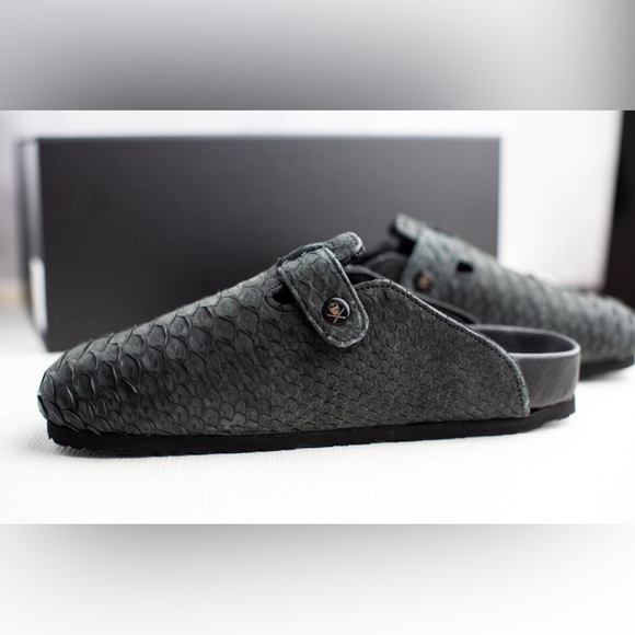 The Shoe Surgeon Luxe Mule Black Python - Picture 9 of 12